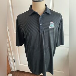 Men’s, size extra large. Columbia Golf logo shirt, black in color